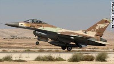 تحطم مقاتلة F16i إسرائيلية والبحث عن طياريها