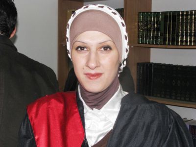 تعيين اول رئيسة للنيابة الشرعية في فلسطين..شاهد الصور