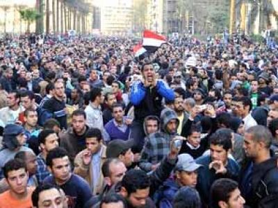 مصر: مظاهرات أمام مبنى نقابة المحامين ومحكمة الاسكندرية