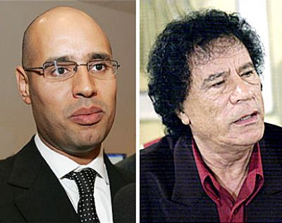أبناء القذافي يواصلون محاولاتهم المستميتة للحيلولة دون سقوط أبيهم