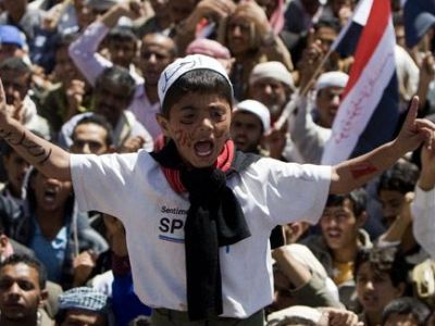 الرئيس اليمني يتهم إسرائيل وأمريكا بإدارة الانتفاضات العربية المطالبة بالتغيير