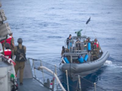 الجيش الإسرائيلي يعلن اعتراض سفينة يشتبه بأنها تحمل أسلحة لقطاع غزة