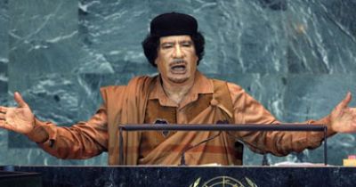 القذافى يهدد بضرب دول البحر المتوسط