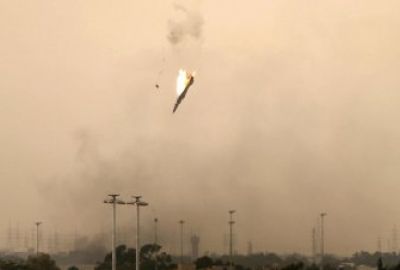 شاهد بالفيديو .. سقوط طائرة في ليبيا