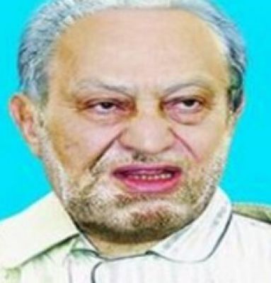 صورة مبارك بعد اطلاق لحيته