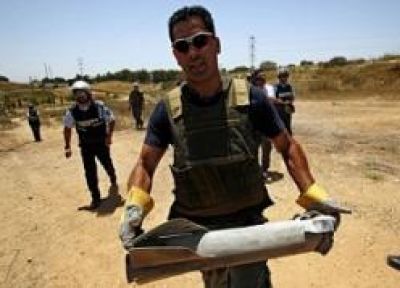 المقاومة الفلسطينية تقصف منطقة أشكول بصاروخي جراد