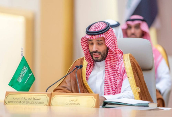 ولي العهد السعودي: نسعى لوقف التصعيد في المنطقة وإنهاء الحرب في غزة