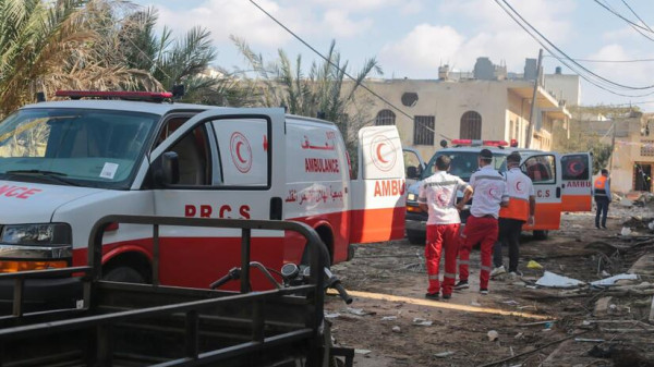 الهلال الأحمر: أعلنا حالة استنفار لمعرفة مصير طواقمنا المفقودين في رفح
