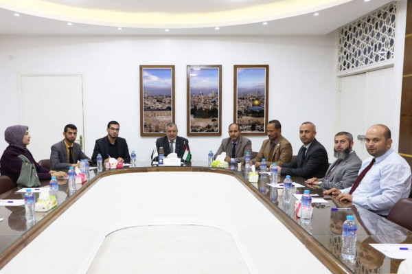 النائب العام بغزة يجتمع مع نيابتَي رفح الجزئية والكلية