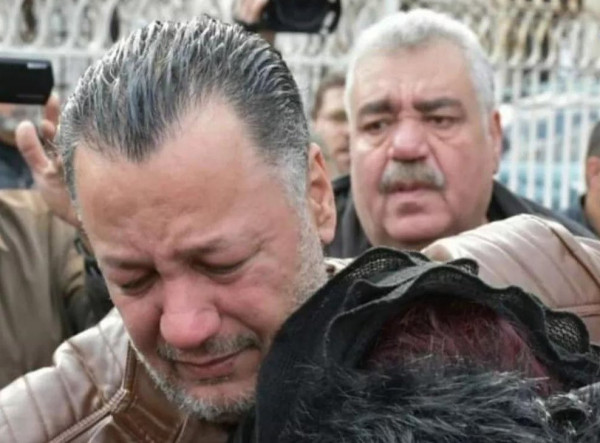 شاهد.. انهيار شقيق شادي زيدان خلال تشييع الجنازة
