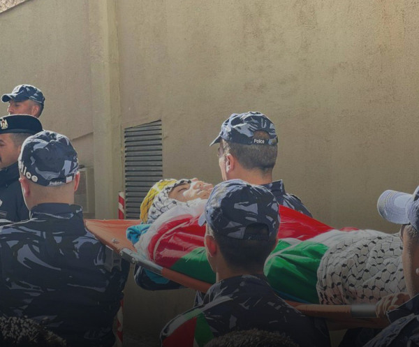 تشييع جثمان الشهيد محمد جوابرة بجنازة عسكرية في الخليل