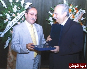 الحزب القومي السوري الاجتماعي يكرم الفنان دريد لحام