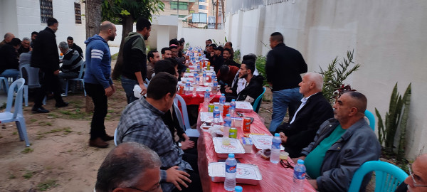 جبهة التحرير الفلسطينية تقيم مأدبة إفطار لكوادرها