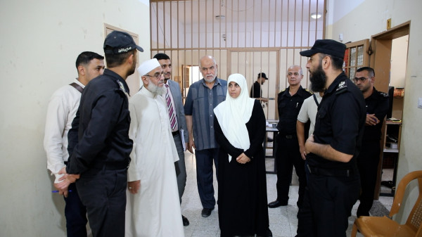 لجنة الرقابة بالتشريعي بغزة تتفقد مركز إصلاح وتأهيل خانيونس (أصداء) وتطلع على أحوال النزلاء