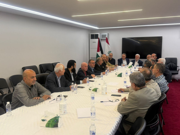 تفاصيل اجتماع هيئة العمل الفلسطيني المشترك في لبنان