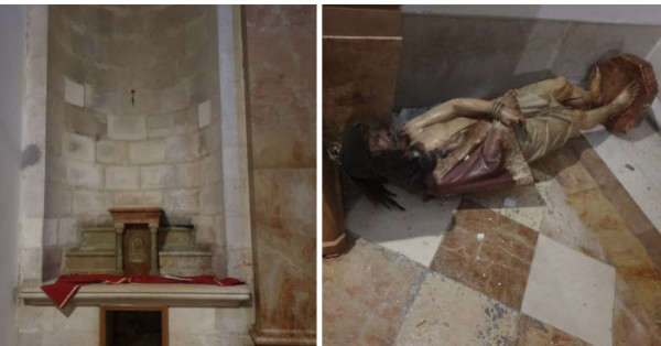 المفتي العام يدين الاعتداء على كنيسة "حبس المسيح" في القدس