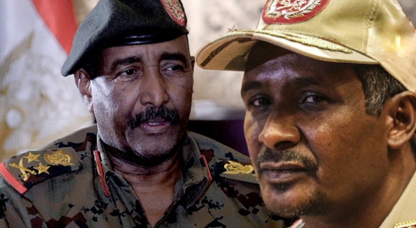 السودان: البرهان وحميدتي يتخذان قرارًا بتكوين لجنة أمنية مشتركة
