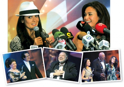 سلمى حايك خطفت الأنظار بحشمتها وبساطتها في مهرجان القاهرة السينمائي