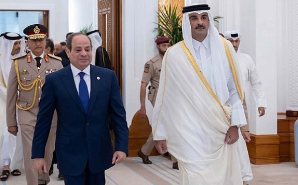 مصر وقطر تؤكدان ضرورة وقف الحرب على غزة ودعم إعادة الإعمار