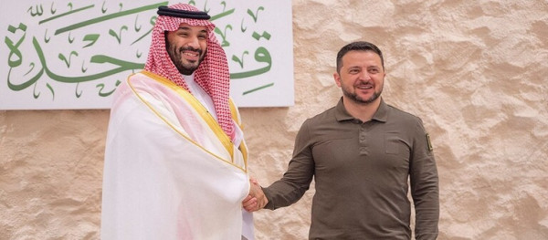 تفاصيل اتصال هاتفي بين ولي العهد السعودي والرئيس الأوكراني