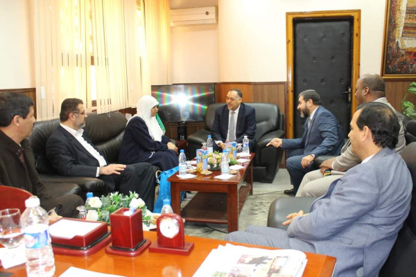 النائب نعيم تلتقي برؤساء وأعضاء الكتل البرلمانية الجزائرية