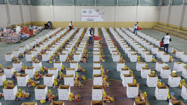 6000 أسرة فقيرة بغزة تستفيد من مشروع "فلسطين الخير" خلال رمضان
