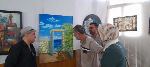 افتتاح معرض "فلسطين حكاية ولون الدولي الحادي عشر"