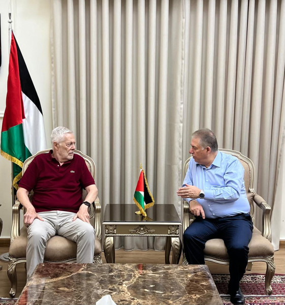 السفير دبور يبحث مع رئيس لجنة الحوار اللبناني الفلسطيني أوضاع اللاجئين