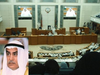 البرلمان الكويتي..العصيمي للسعدون: تسكت وإلا أحط القندرة على رأسك