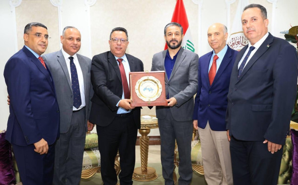 بغداد: دوّاس يلتقي مؤسسات وشخصيات أكاديمية عراقية
