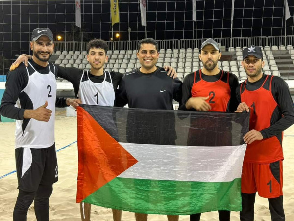 المنتخب الفلسطيني في مجموعة نارية ببطولة كأس العرب لكرة القدم الشاطئية