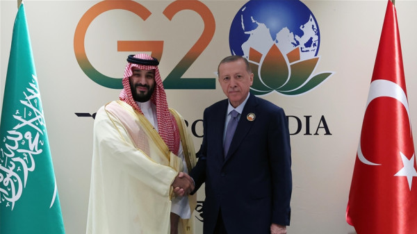 على هامش قمة الـ 20.. أردوغان يلتقي ولي العهد السعودي