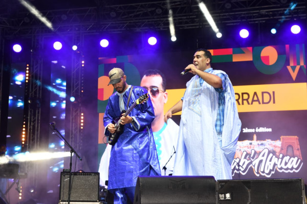 نجم الغناء الحساني يمتع في مهرجان Rabat Africa