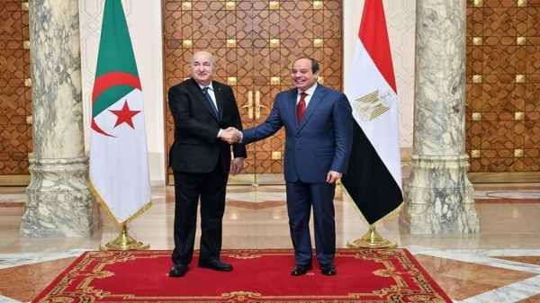 مباحثات بين السيسي ونظيره الجزائري حول القضايا الإقليمية