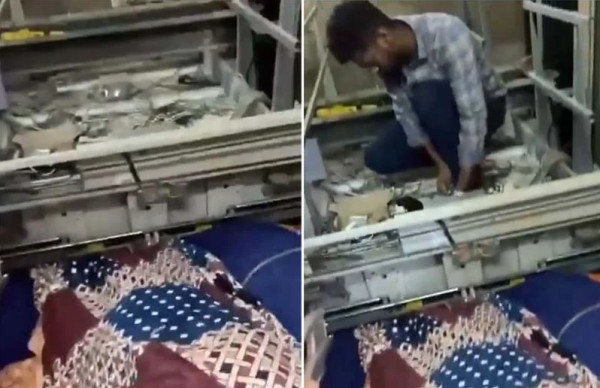 بالفيديو.. سقوط مصعد بمريض سوداني وهو في طريقه لإجراء عملية قلب مفتوح