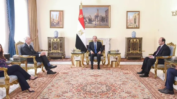 تفاصيل إجتماع السيسي مع مدير الاستخبارات الأميركية بخصوص الهدنة بغزة