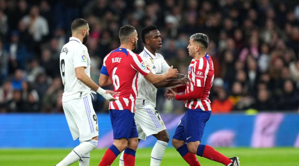 أتليتكو يفرض التعادل على الريال في ديربي مدريد