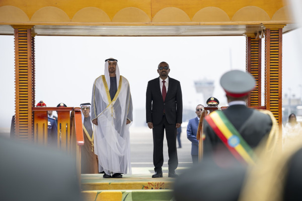 بن زايد وآبي أحمد يبحثان تعزيز علاقات التعاون بين البلدين والتطورات الإقليمية