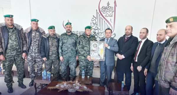 نيابة غزة الجزئية الثانية تجتمع مع قيادة الأمن الوطني