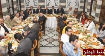 تكريم اسرة مسلسل باب الحارة