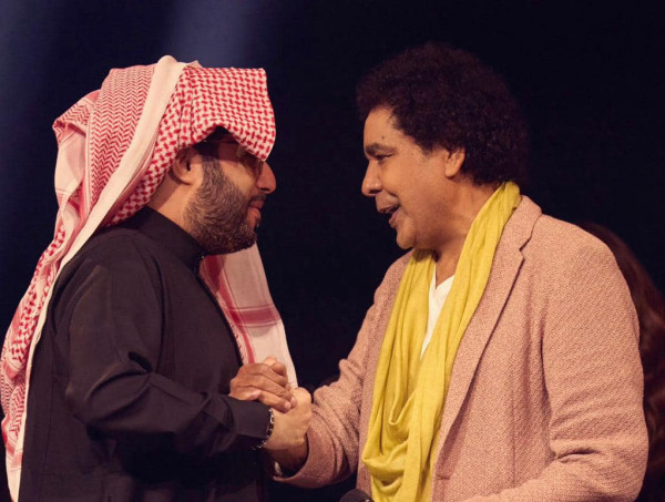 تركي آل الشيخ يحتفي بالفنان محمد منير: أنا من عشاق هذا النجم
