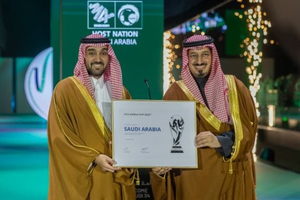 كأس العالم 2030 في المغرب والبرتغال وإسبانيا و2034 بالسعودية