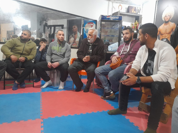 المؤسسة الفلسطينية للشباب والرياضة في لبنان تزور Mabrouki Team للألعاب القتالية