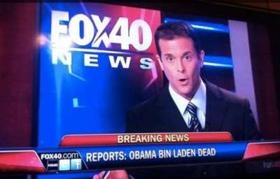 تلفزيون امريكي ومكتب نتنياهو يعلنان اغتيال اوباما بن لادن بدل اسامة
