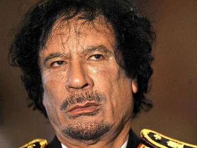 القذافي على التلفزيون الليبي: انا في مكان لن تسطيعوا الوصول اليه