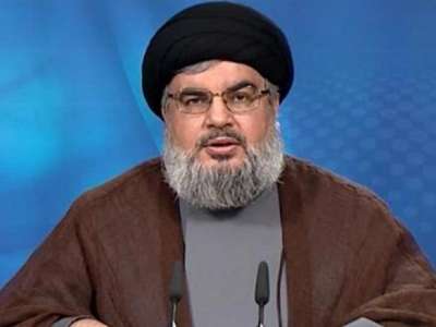 نصرالله: الحملة على النظام السوري جزء من مخطط لتصفية القضية الفلسطينية