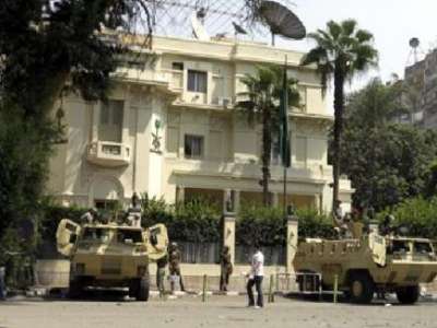 بلاغ سعودي للنائب العام المصري حول الاعتداء على السفارة السعودية