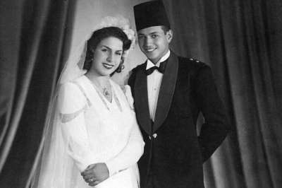 ارملة سعد الشاذلي:والدى توسَّط لإدخال السادات الكلية الحربية حفل زفاف سعد الشاذلى وزينات السحيمى