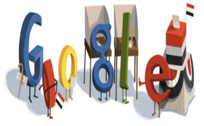 "جوجل" يحتفل بانتخابات الرئاسة فى مصر
