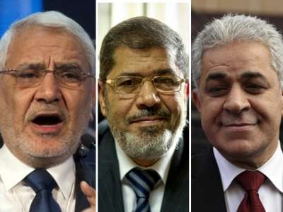 مرسي يعرض على أبو الفتوح وصباحي منصب نائبي الرئيس